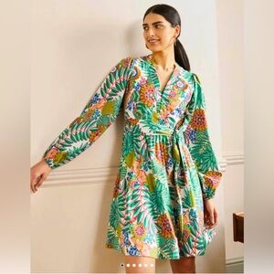 Notch Neck Cotton Dress
Ivory, Pineapple Bloom 16/18